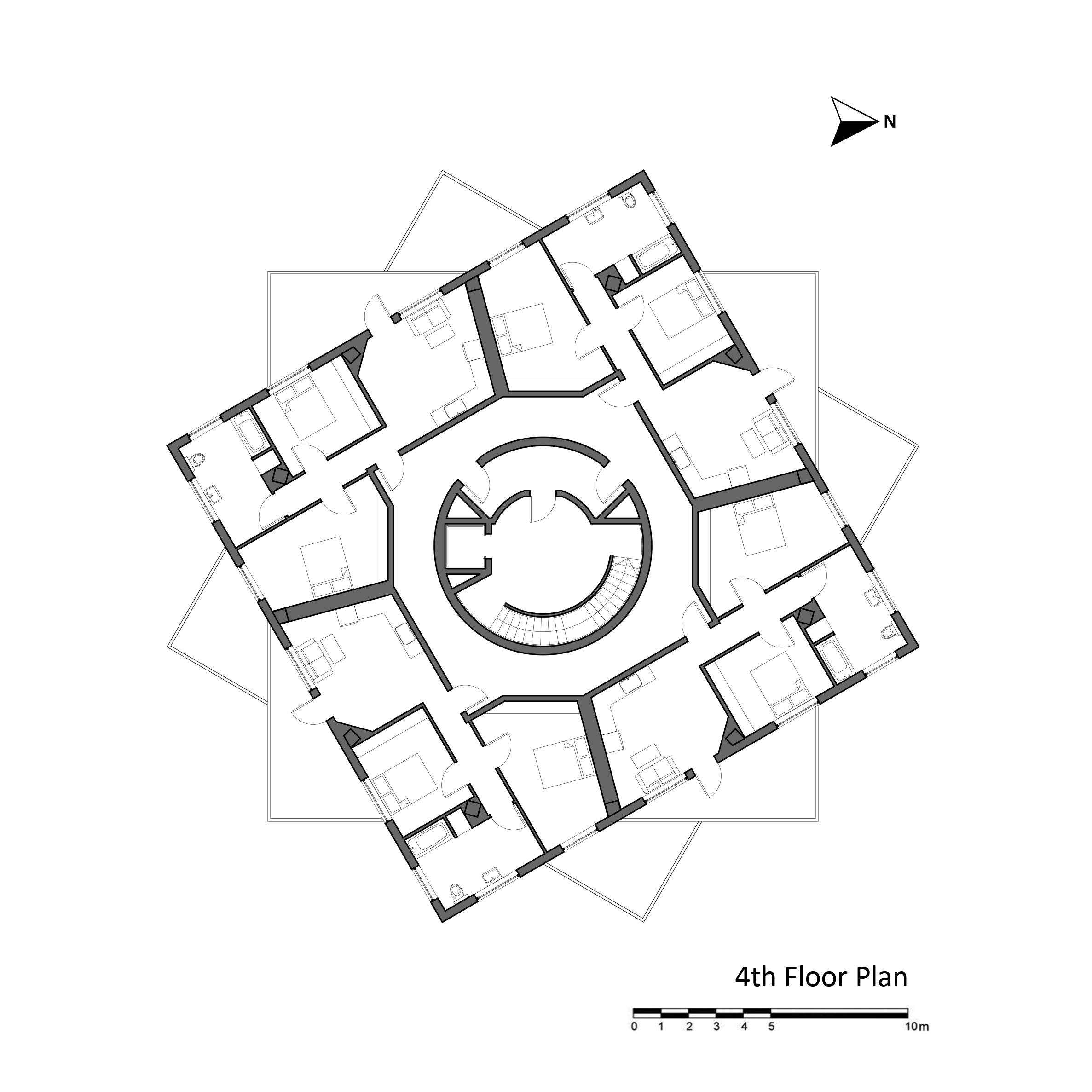 Co-Habitation 4th Floor Plan